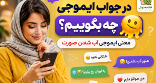 ایموجی آب شدن (1)