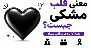 معنی قلب مشکی