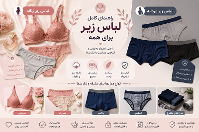 لباس زیر مردانه و زنامه