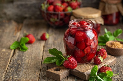 مربای توت فرنگی