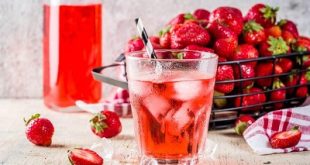 شربت توت فرنگی