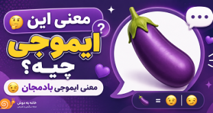 معنی ایموجی بادمجان